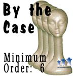 Long Neck Female Head, Styrofoam, by the case, ...