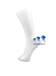 Female Hosiery Calf Form, Hard Plastic White