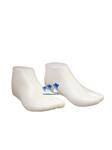 Sock, Sandal, and Shoe Forms, Hard Plastic White