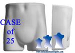 Male Brief Form - Hard Plastic, Black or White,...