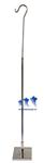 MS10S10T - Tall Chrome Adjustable Hook Stand w/...