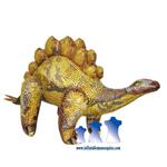 Orange Stegosaurus