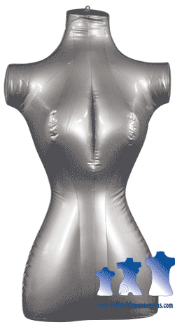Female Torso, Standard Size Silver