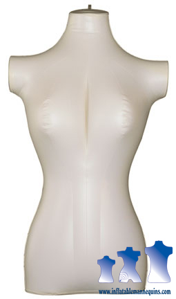 Female Torso, Mid-Size Narrow Hips Ivory