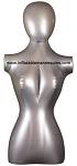 Female Torso with Head, Silver