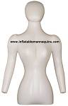 Female Torso w/ Head & Arms, Ivory
