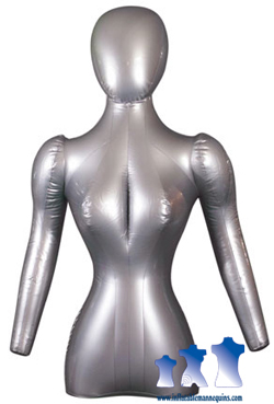Inflatable Mannequin Torso Forms Standard Size His & Her Special Black 