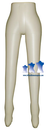Inflatable Female Leg Form, Ivory