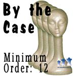 Long Neck Female Head, Styrofoam, by the case, Min:12