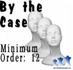 Female Head Deluxe, Styrofoam, by the case, Min:12