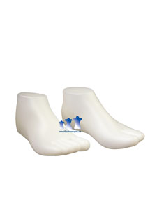 9.4'' Left Feet Mannequin For Foot Thong Style for Sandal Shoe Sock Display 