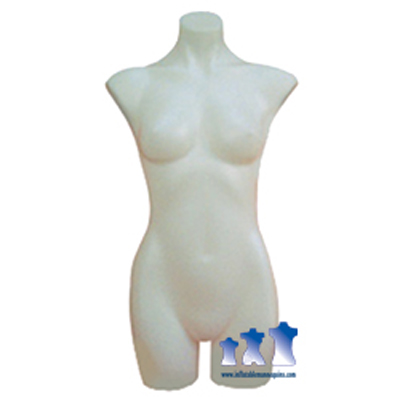 Deluxe Female 3/4 Torso, Hard Plastic, Missy Size 8