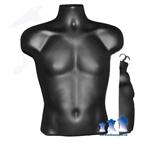 Male Torso - Hard Plastic, White or Black