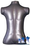 Inflatable Male Torso, Large Rounded