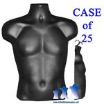 Male Torso - Hard Plastic, Case of 25