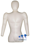 Male Torso w/ Head & Arms