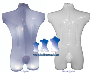 Male 3/4 Form, Lighted