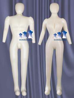 His & Her Special -  Full-Size Mannequin with Head & Arms