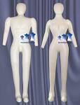 His & Her Special -  Full-Size Mannequin with Head & Arms