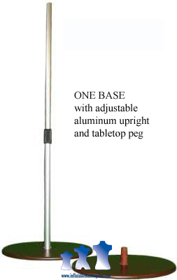 MS6D - Aluminum Adjustable Stand with Tabletop Option