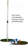 MS6D - Aluminum Adjustable Stand with Tabletop Option