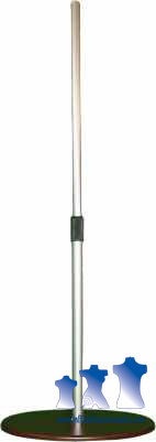 MS6 - Aluminum Adjustable Stand, Oval Base