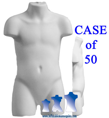 Child 3/4 Form - Hard Plastic, Case of 50