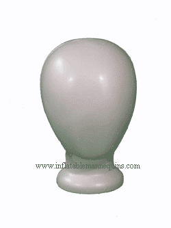 Blank Unisex Head, Styrofoam