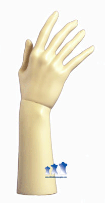 Hand Form, Hard Plastic Short