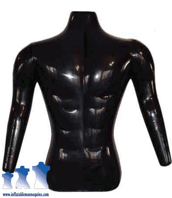 Inflatable Male Torso with Arms